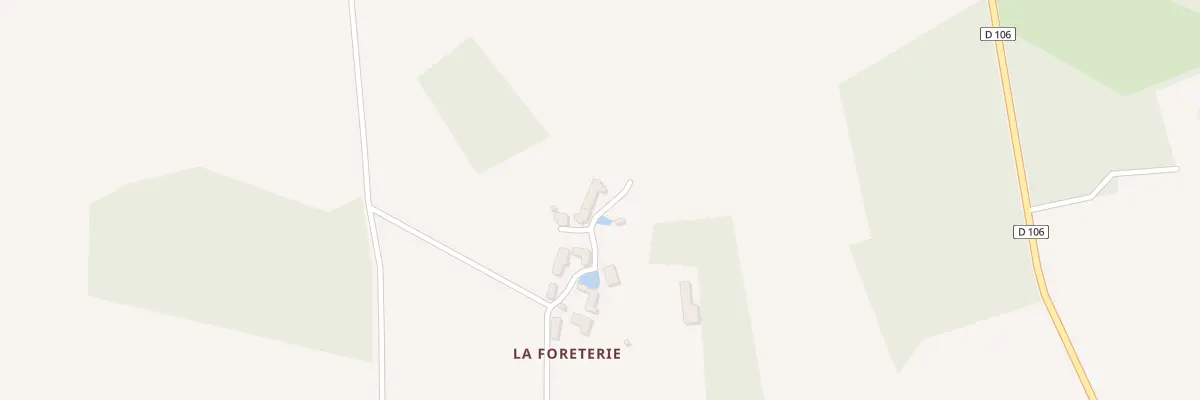 Plan du 5 La Foreterie à Bossay-sur-Claise