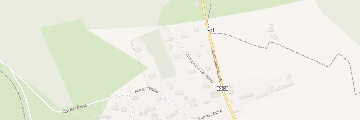Plan du 9 Che des Landrines au Bec-Thomas