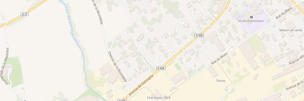 Plan du 244 Av de Gascogne à Beaumont-de-Lomagne