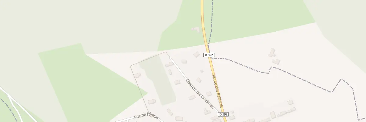Plan du 9001 Che des Landrines au Bec-Thomas