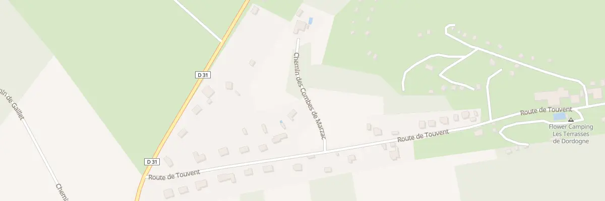 Plan du 15 Rte de Touvent à Rouffignac-Saint-Cernin-de-Reilhac