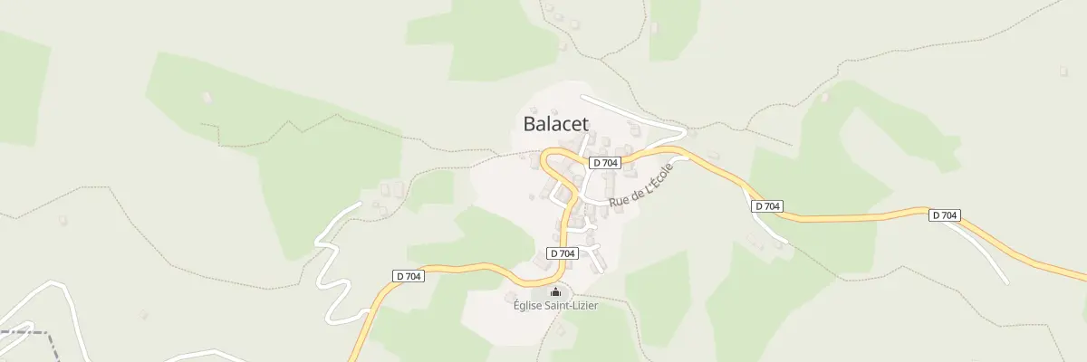 Plan du 17 Le Village à Balacet