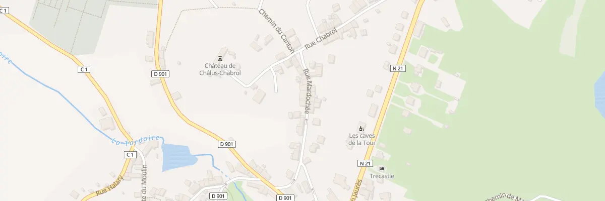 Plan du 27 Rue Mardochée à Châlus