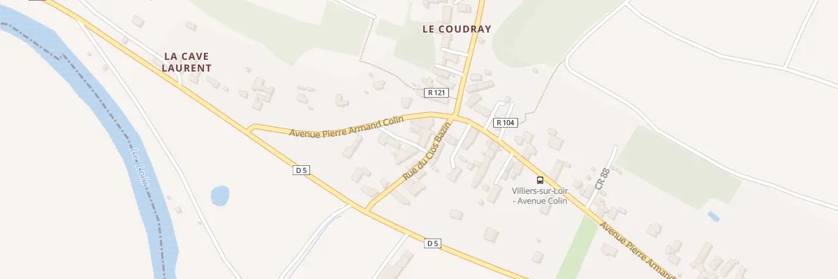 Plan du 69 Av Pierre Armand Colin à Villiers-sur-Loir