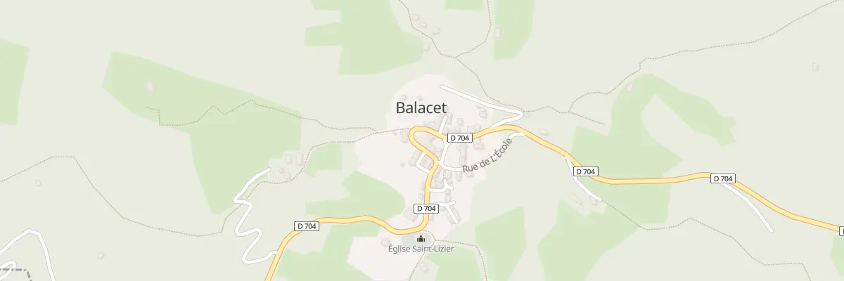 Plan du 19 Le Village à Balacet