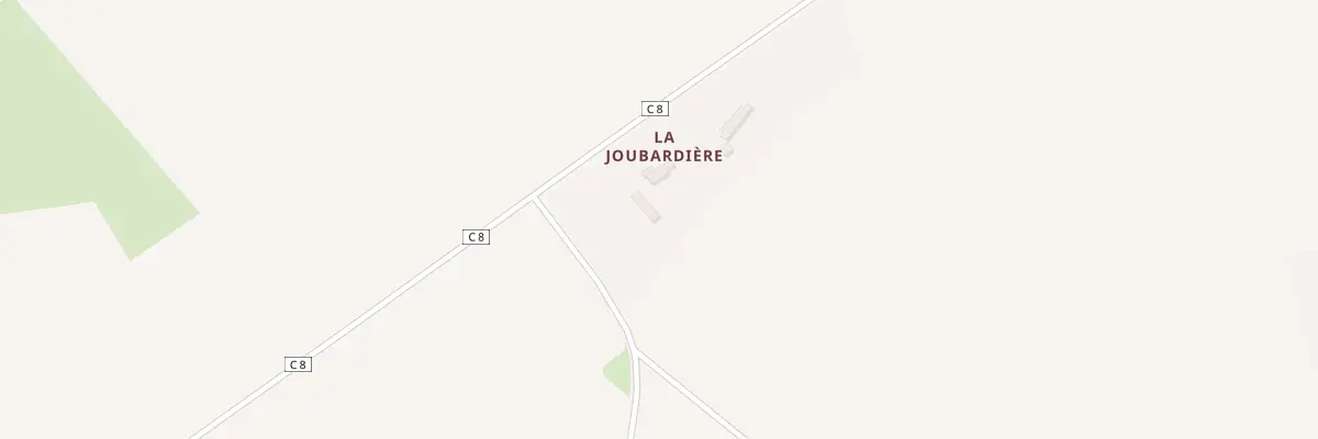 Plan du 1 La Joubardière à Chédigny
