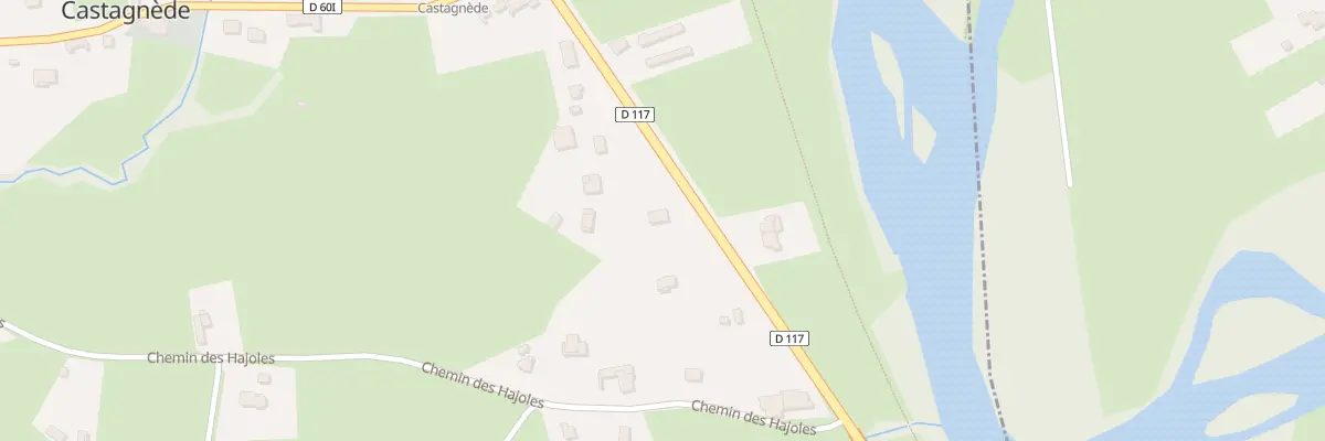 Plan du 3 Champ de l’Eglise à Castagnède