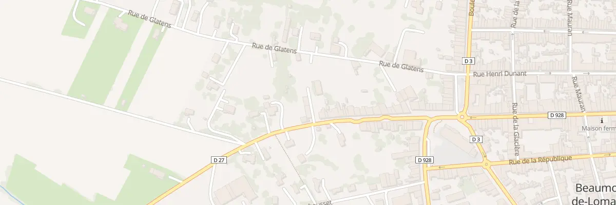 Plan du 28 Rue de la Fontaine de l’Amour à Saint-Porquier