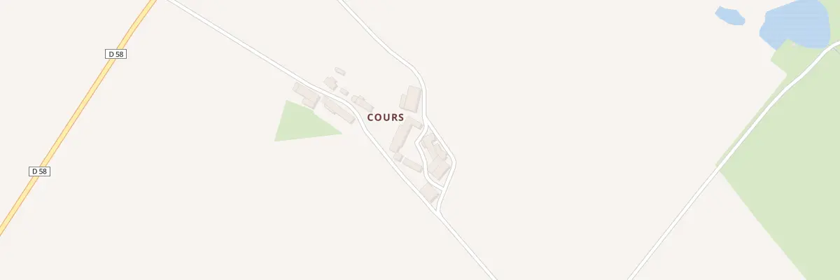 Plan du 6 Cours à Sublaines