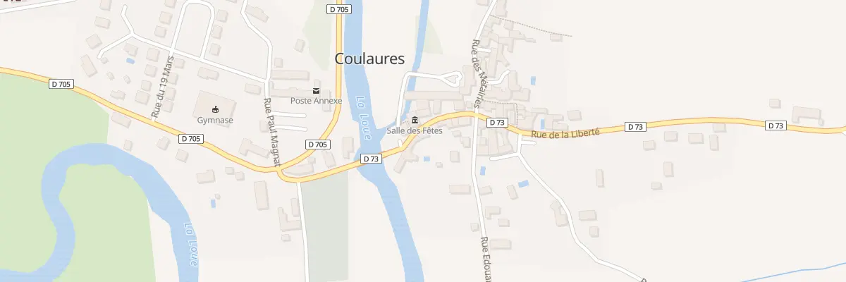 Plan du 16 Rue de la Résistance à Coulaures