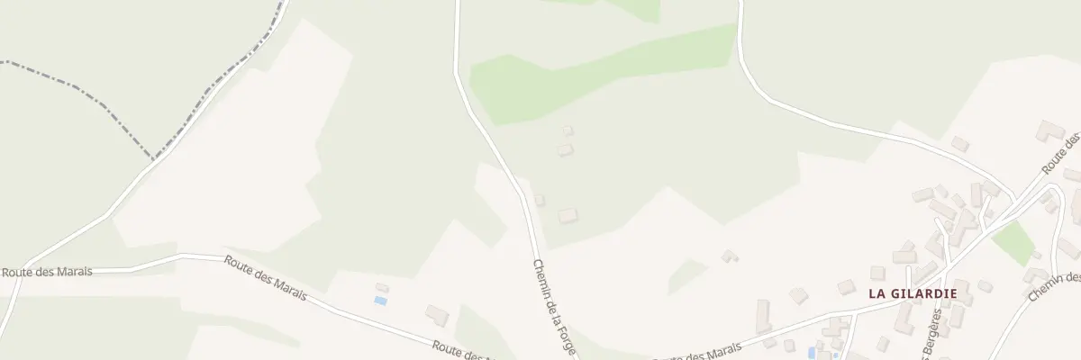 Plan du 178 Che de la Forge à Brouchaud