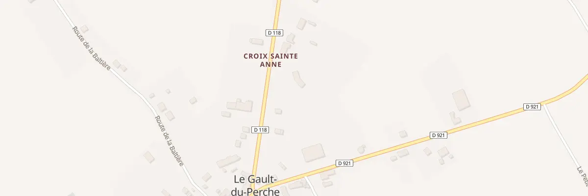 Plan du 7 Rte de la Bazoche au Gault-du-Perche
