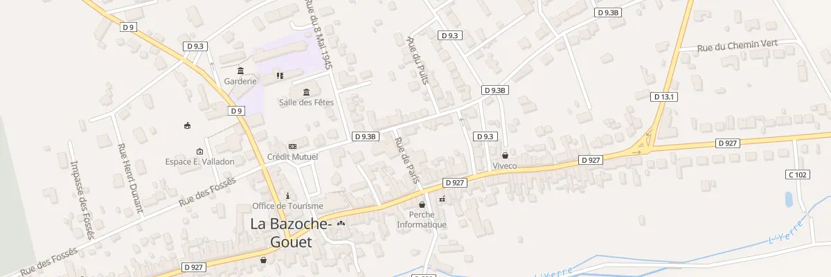 Plan du 4 Rue des Fossés à La Bazoche-Gouet