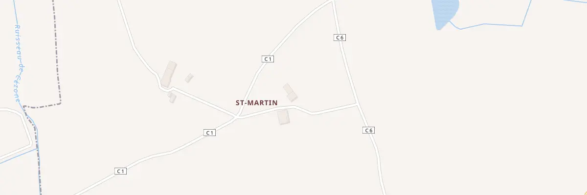 Plan du 122 Che de Saint-Martin à Coutures