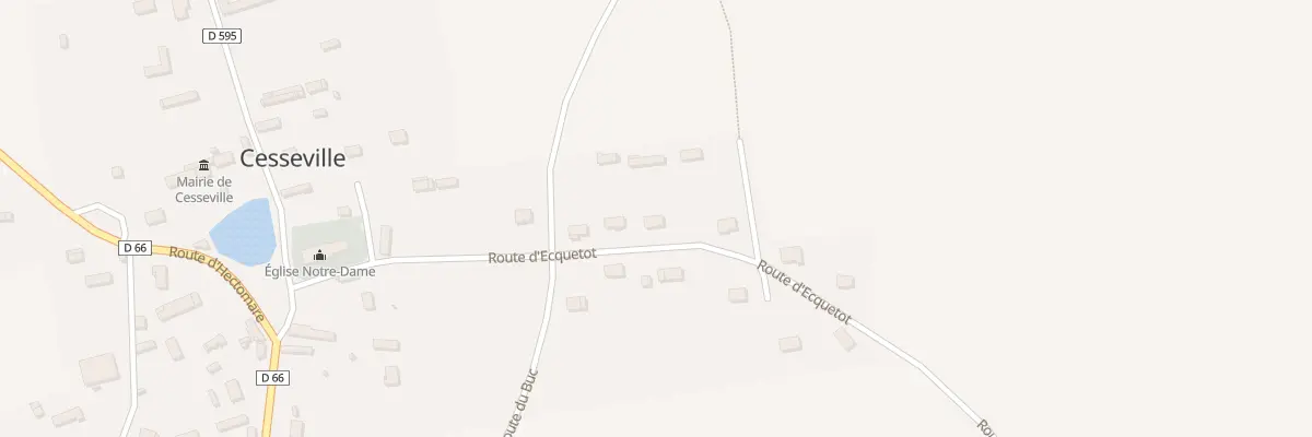 Plan du 8 Rte d’Ecquetot à Cesseville