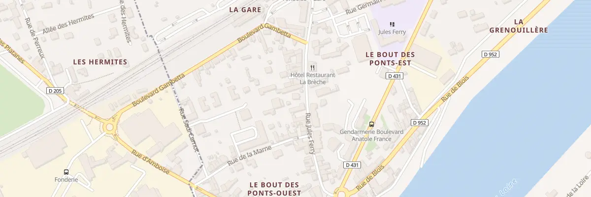 Plan du 27 Rue Jules Ferry à Amboise