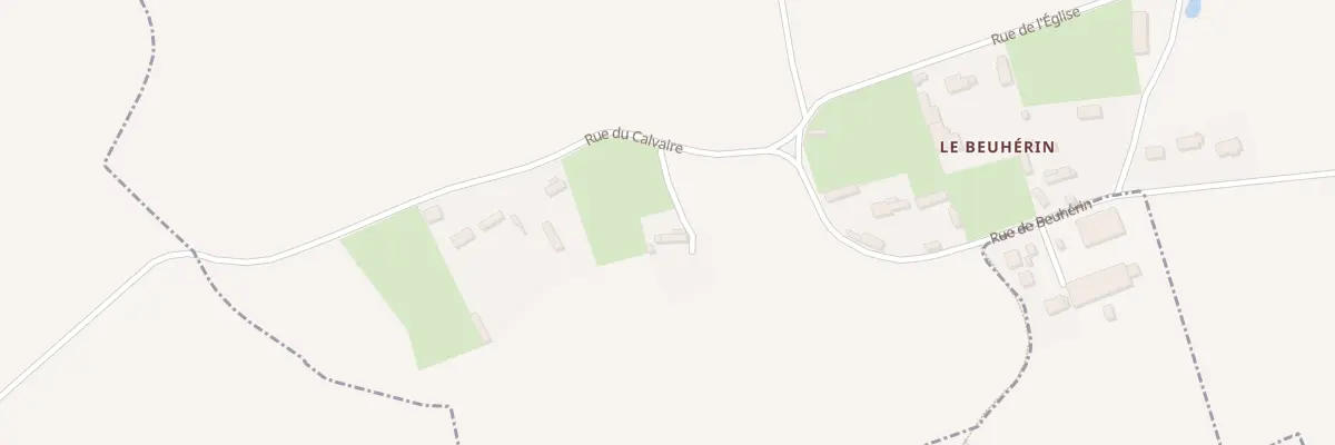 Plan du 19 Rue du Calvaire à Écauville