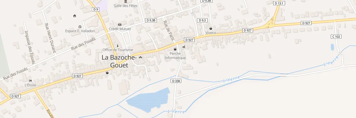 Plan du 4 Rue du Moulin à La Bazoche-Gouet