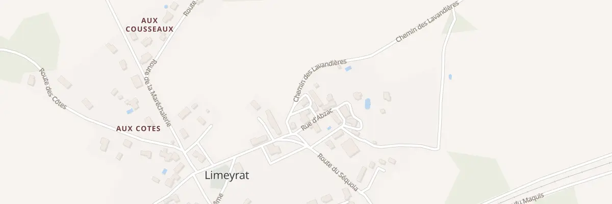 Plan du 13A Le Bourg à Limeyrat