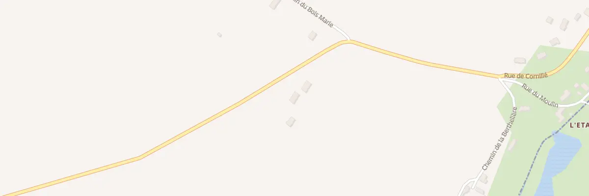 Plan du 15 Rue du Moulin à Chanceaux-près-Loches
