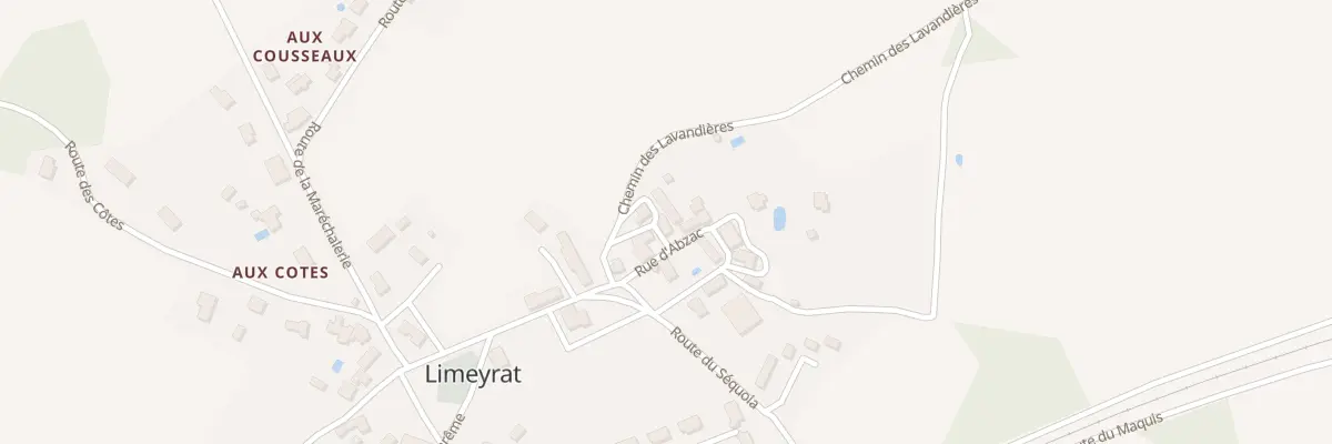 Plan du 13 Le Bourg à Limeyrat