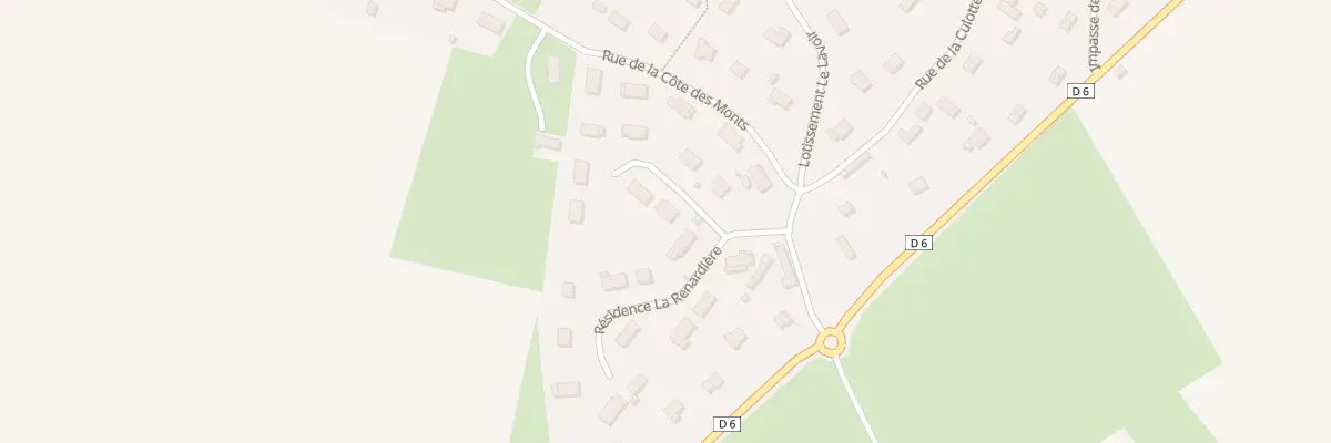 Plan du 13 Rue Res La Renardiere à Goupillières