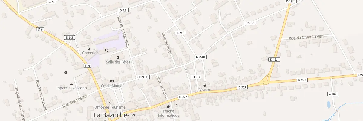 Plan du 41 Rue des Fossés à La Bazoche-Gouet