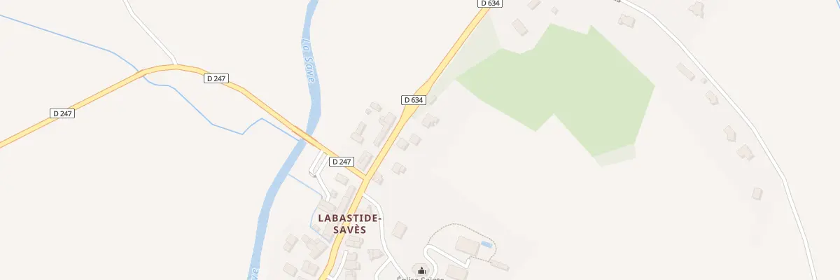 Plan du 5418 Au Village à Labastide-Savès