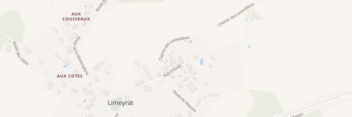 Plan du 14 Le Bourg à Limeyrat