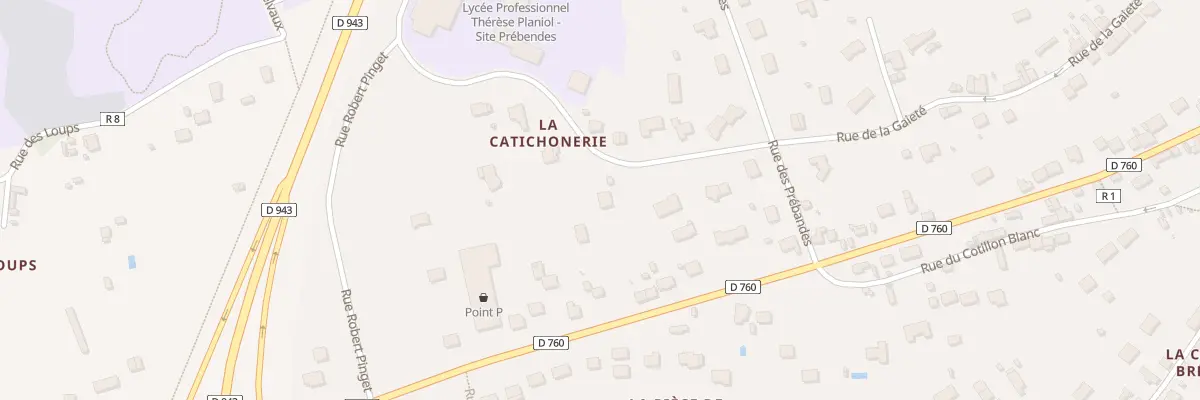 Plan du 75 Rue de la Gaité à Loches