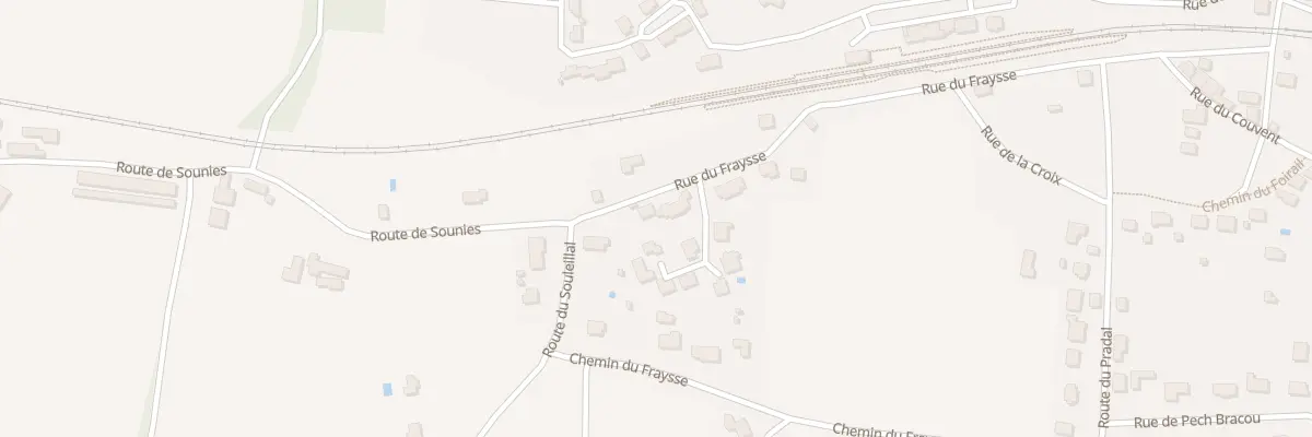 Plan du 509 Rue du Fraysse à Siorac-en-Périgord