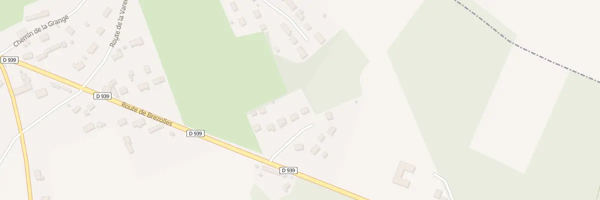 Plan du 93 Les Sablonnières 1 à Rueil-la-Gadelière