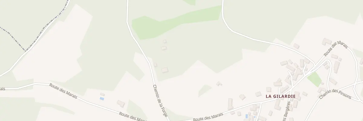 Plan du 152 Che de la Forge à Brouchaud