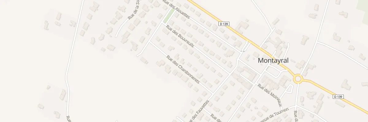 Plan du 11 Rue des Chardonnerets à Montayral