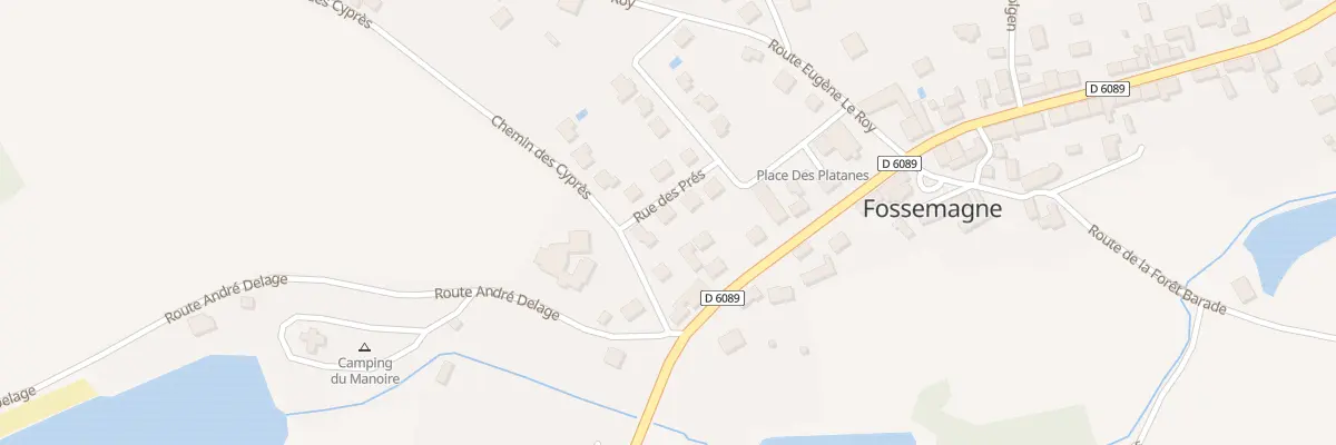 Plan du 7 Rue des Prés à Fossemagne