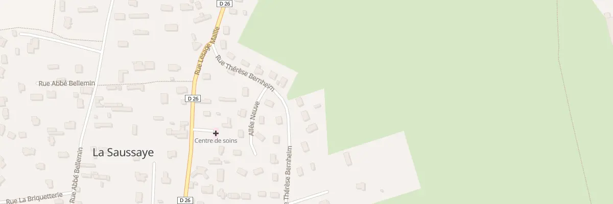 Plan du 11 Rue Thérèse Bernheim à La Saussaye