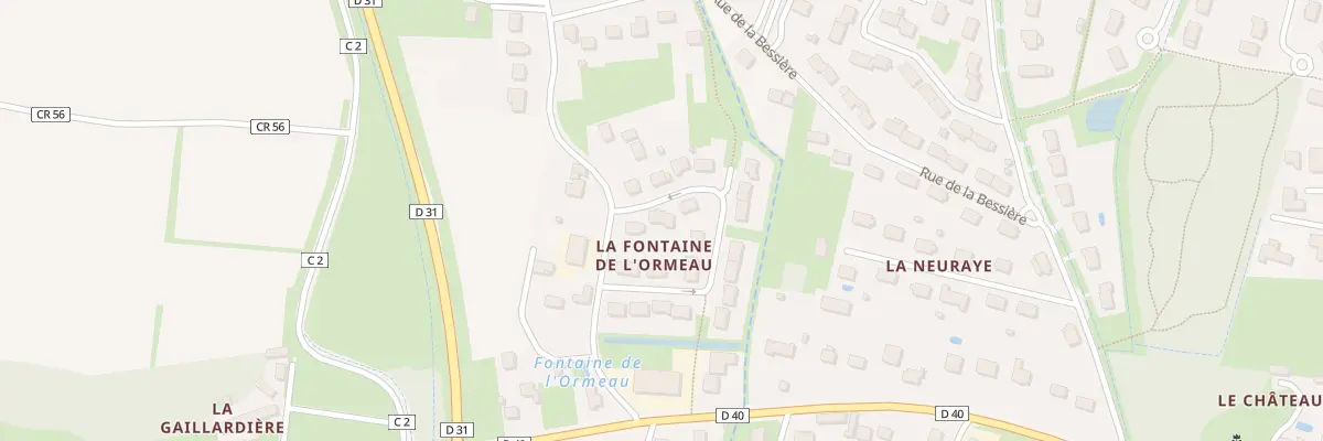 Plan du 11 Rue du Lavoir à La Croix-en-Touraine