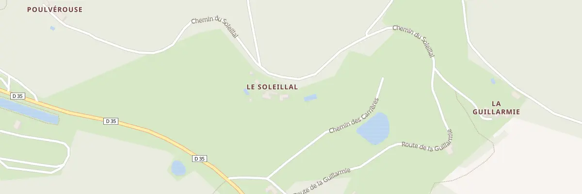 Plan du 26A Le Soleillal à Campagne