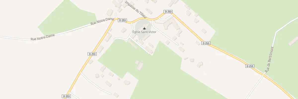 Plan du 67 Imp de l’Eglise à Ancretiéville-Saint-Victor