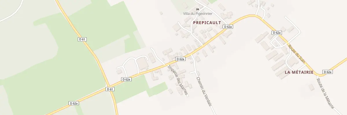 Plan du 5 Rte du Suin à Preuilly-la-Ville
