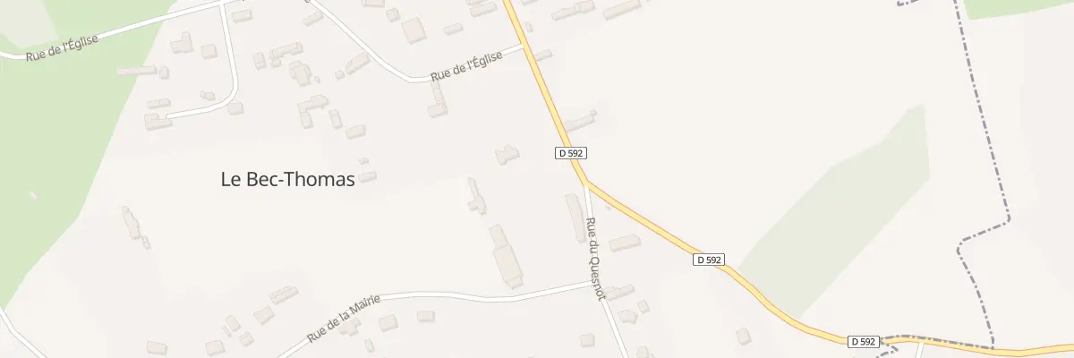 Plan du 20 Rte des Paillards au Bec-Thomas