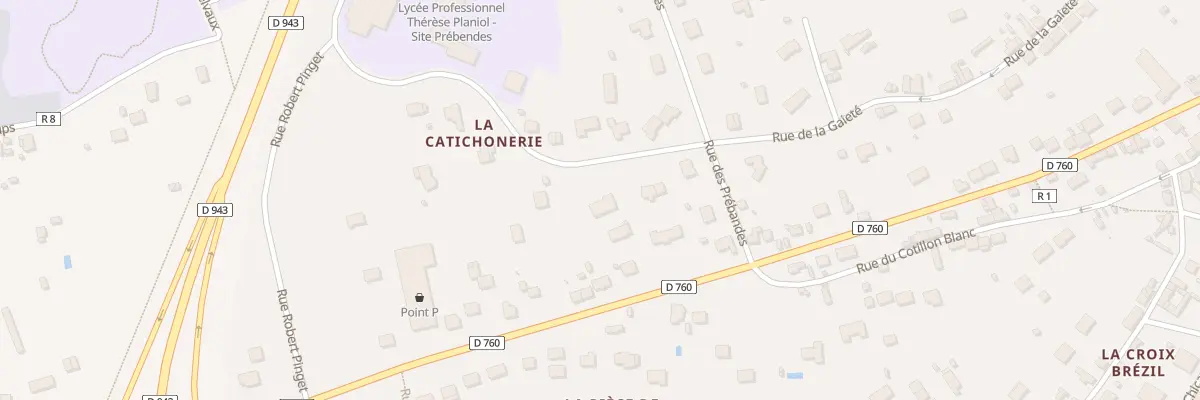 Plan du 67 Rue de la Gaité à Loches