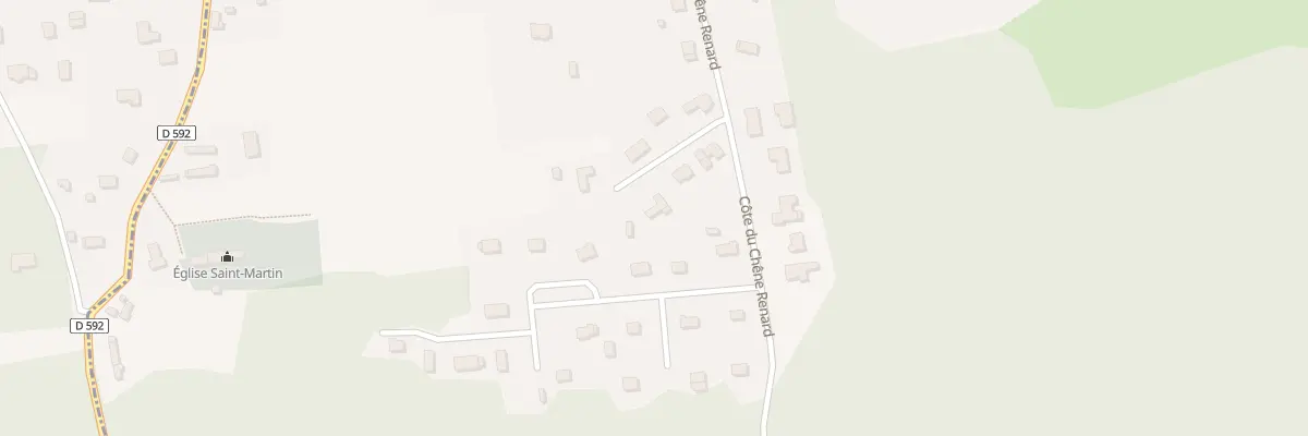Plan du 5 Rue du Clos Saint Martin à La Saussaye