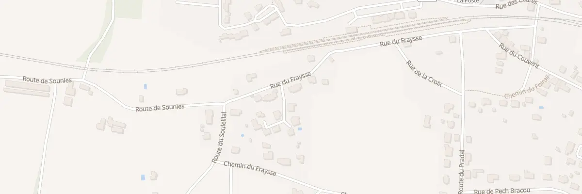 Plan du 453 Rue du Fraysse à Siorac-en-Périgord
