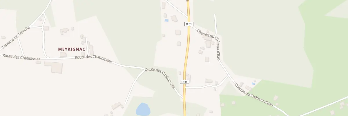 Plan du 1285 Rte de la Forêt Barade à Rouffignac-Saint-Cernin-de-Reilhac