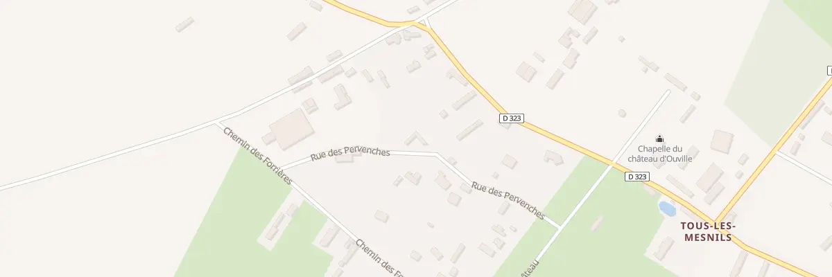 Plan du 150 Rue des Pervenches à Ouville-la-Rivière