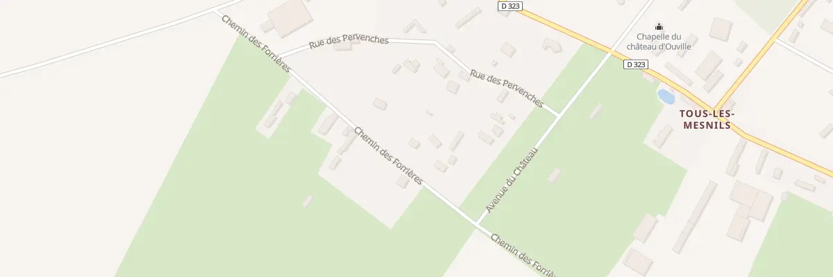 Plan du 249 Che des Forrières à Ouville-la-Rivière