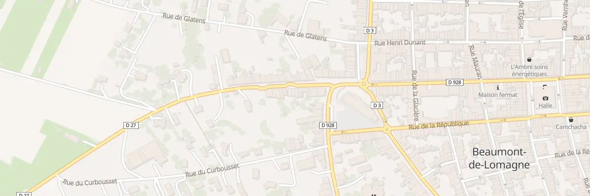 Plan du 13 Rue de la Fontaine de l’Amour à Beaumont-de-Lomagne