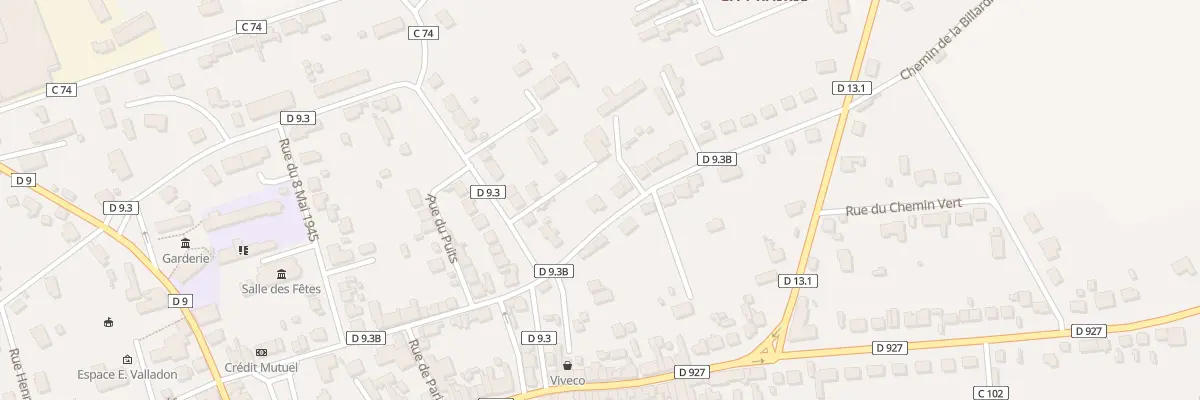Plan du 41B Rue des Fossés à La Bazoche-Gouet