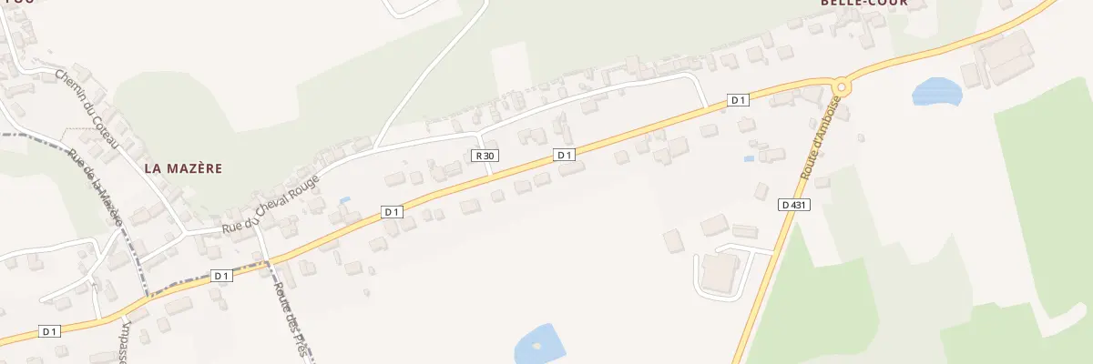 Plan du 9B Rte de Nazelles à Pocé-sur-Cisse
